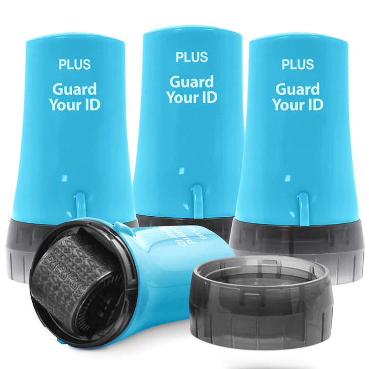 Guard Your ID Advanced 2.0 Roller Security Kit (4-Pack) - Turquoise