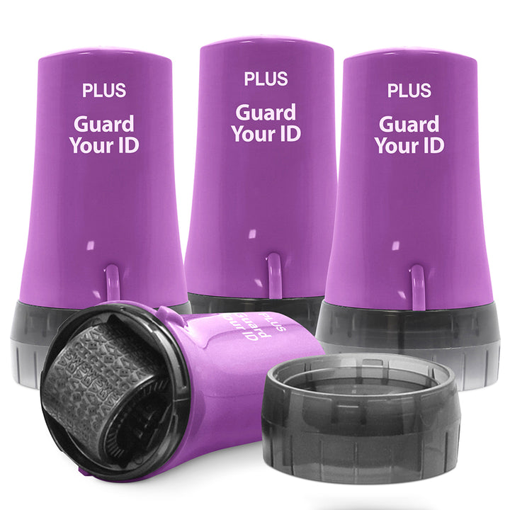 Guard Your ID Advanced 2.0 Roller Security Kit (4-Pack) - Purple